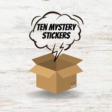 Ten Mystery Stickers