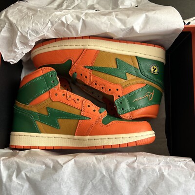 Kool Kiy House Of pain 85 High Mens New Size: 6 Citrus Orange Discontinued
