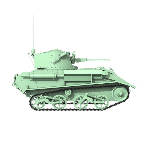 SSMODEL SS48575 1/48 Kit Modelo Militar British Vickers Mk.VI Tanque Ligero - Imagen 4 de 5