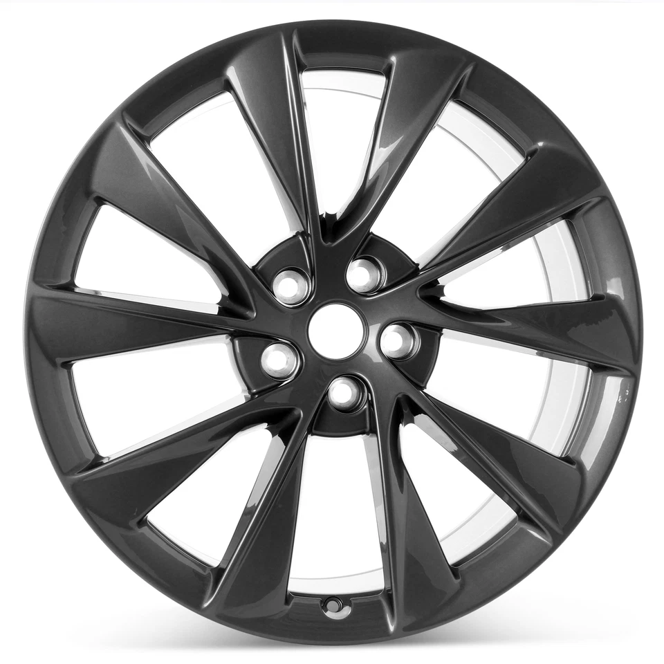 WheelerShip New 21" x 9" Replacement Rear Wheel for Tesla Model S 2018 2019 2... - Image 3 of 4