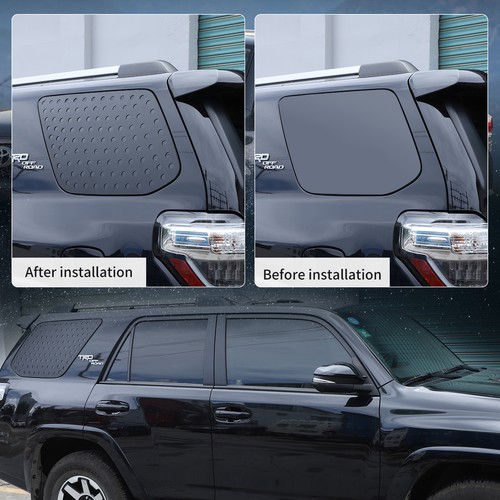 Rear Triangular Window Glass Decor Cover Trim Bezels for 4Runner 2010 ...