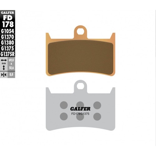 A.B.S. 37439 Pastiglie Freno Anteriori Per Fiat Panda E Panda Van (2003- ), Compatibili Con BOSCH, TRW, Brembo