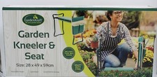 2 in 1 Portable Garden Kneeler and Seat with Tool Bag Seat Pad Gardening