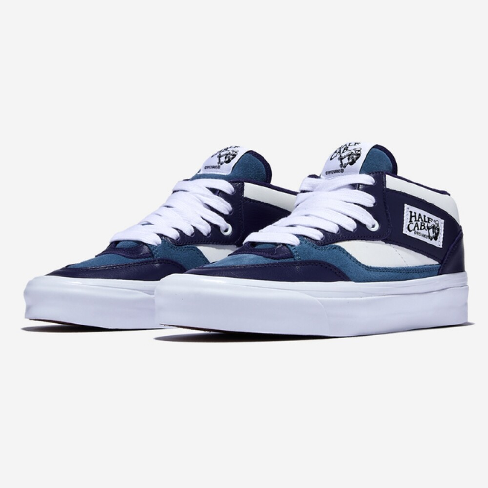 【ilon】VANS HALF CAB 青 スニーカー　24cm ilon】VANS HALF CAB 青 スニーカー 24cm ilon様専用】VANS HALF