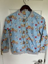 Girls Disney Collection FROZEN Jacket Size 9/10 Elsa Anna Olaf Sven