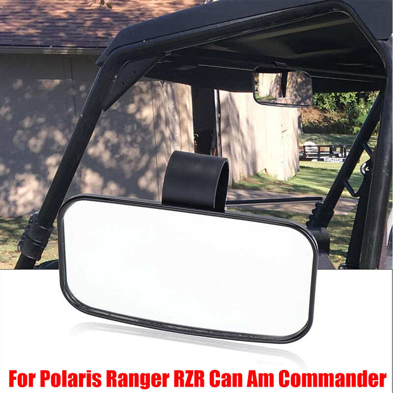 UTV Rear Center View Mirror For 2017-23 Polaris Ranger 500 570 XP S 900 XP 1000