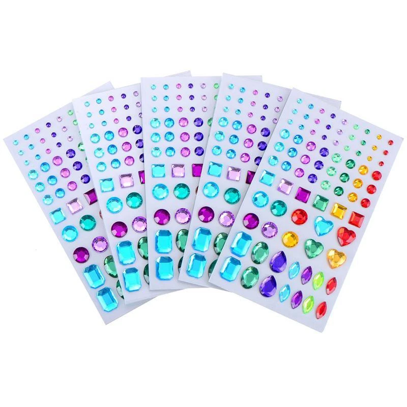 Self adhesive rhinestone stickers clearance