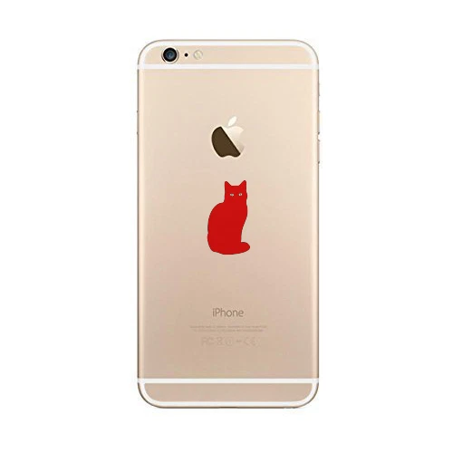 2 наклейки штампованные наклейки на кошку котенка кошку декор для мобильного телефона смартфона - Изображение 2 из 4