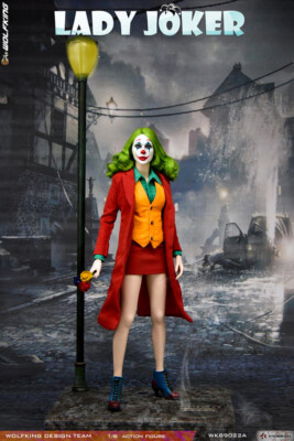 Wolfking 1/6 WK89022A Female Lady Joker Deluxe Ver 12inch Action
