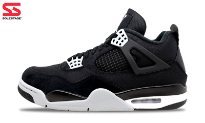 Nike Jordan 4 Retro SE Black Canvas (DH7138-006/DV0553-006) Men GS