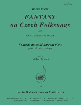 Fantasy On Czech Folk Songs For 2 Clnts & Bsn Fantasy On Czech Fo