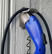 J1772 EV Charger Minimalist Wall Mount Holder | Dock | Easy Mounting