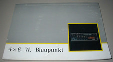 Betriebsanleitung Autoradio Renault Audio 4 x 6 Watt Blaupunkt Handbuch 08/1991
