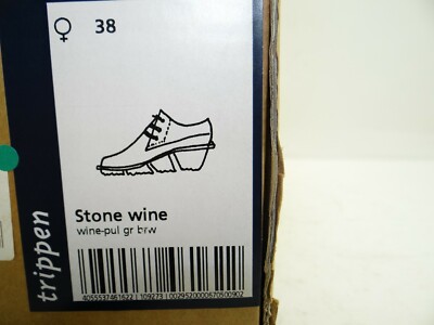 Trippen Stone Schnürschuhe Halbschuhe Bequem Damen Schuhe Leder Gr 