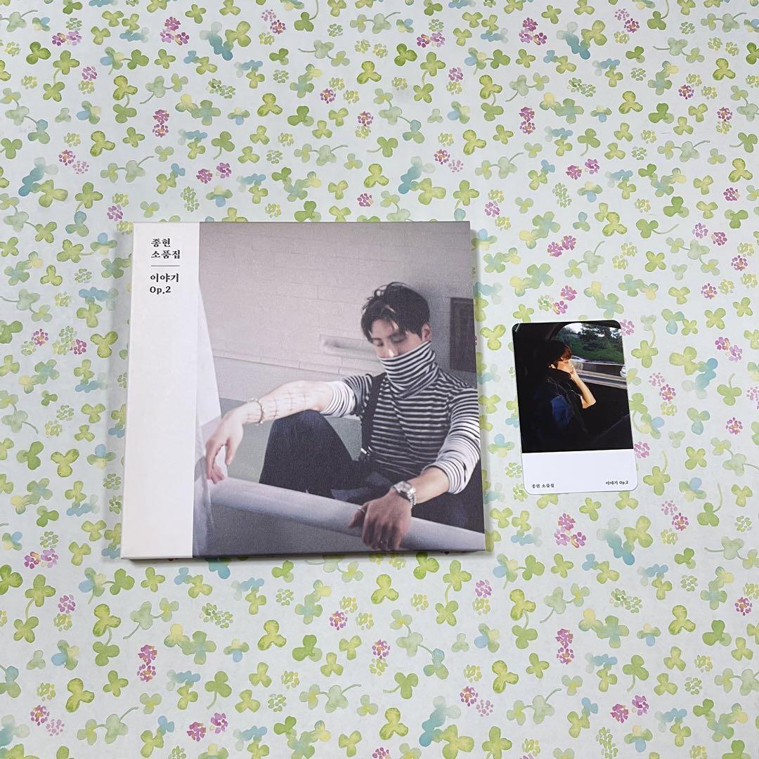 SHINee ジョンヒョン　Story Op.2 CD PHOTO 小品集 SHINee ジョンヒョン 『小品集: Story Op.2』｜小品集: Story Op