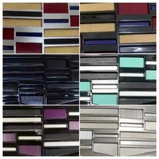 2PCS 8x4" Front Grille Crest & Rear Tailgate 20 - 24 CT5/4 Emblems Free Shipping