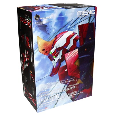 Evangelion Unit02 18.5in Anime Plastic Model Kit Multiple Mold Color MENG Model