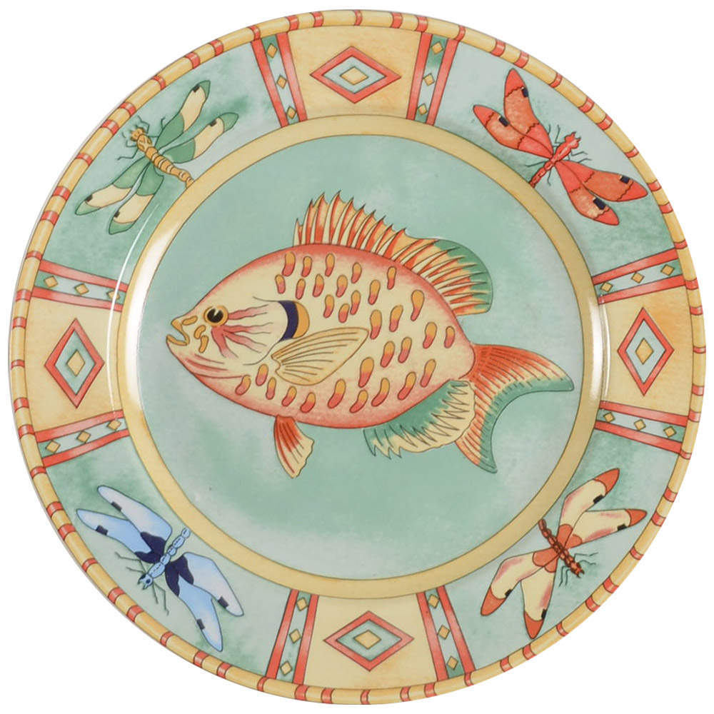 Siddhia Hutchinson Splash Salad Dessert Plate 5938836