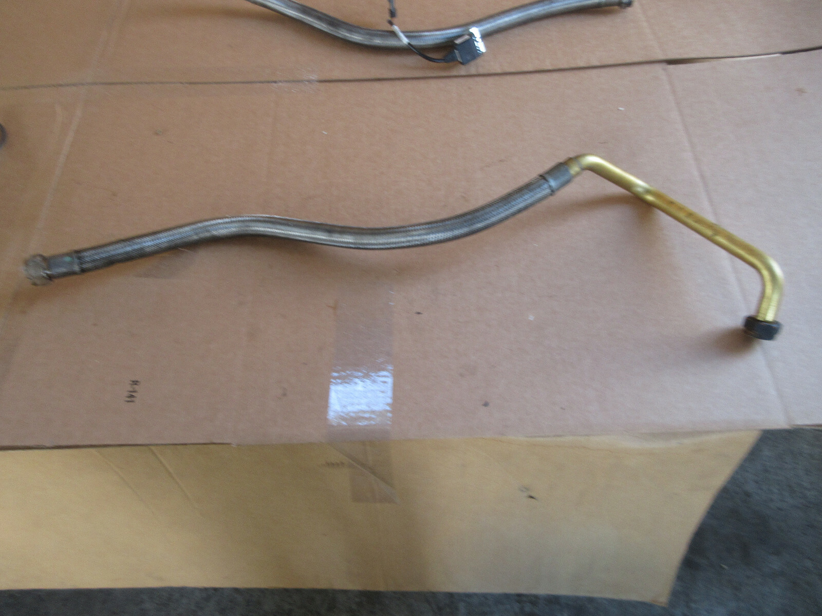 Ferrari 360 - Radiator Oil Pipe From Radiator to Engine Hose  -USED P/N 179103
