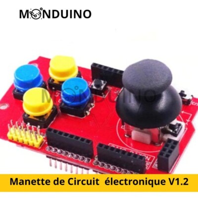 Manette de Circuit intégré électronique intelligente V1.2 Arduino uno ...