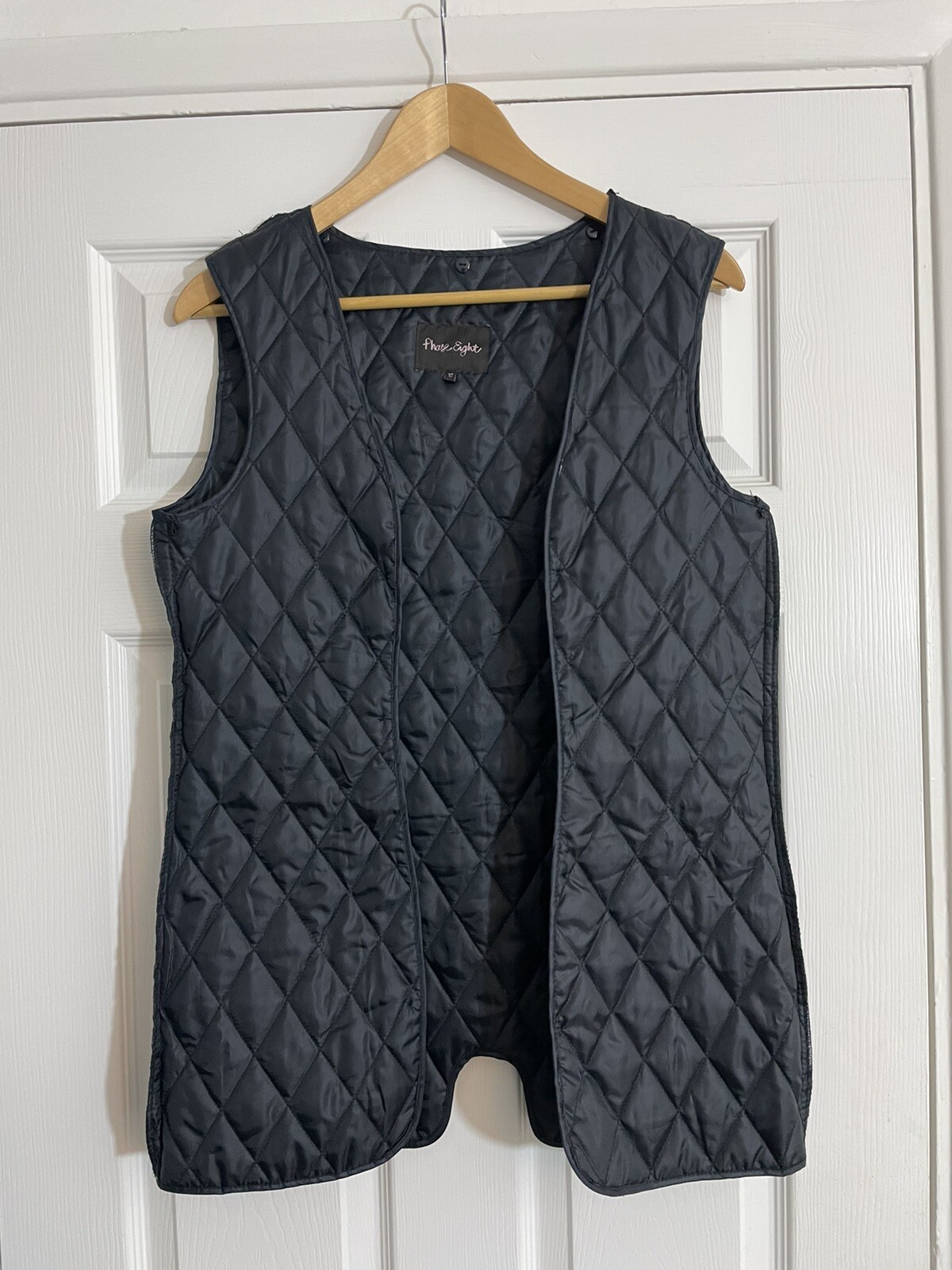 PHASE EIGHT NAVY COTTON POLYESTER DOUBLE BREAST H… - image 10