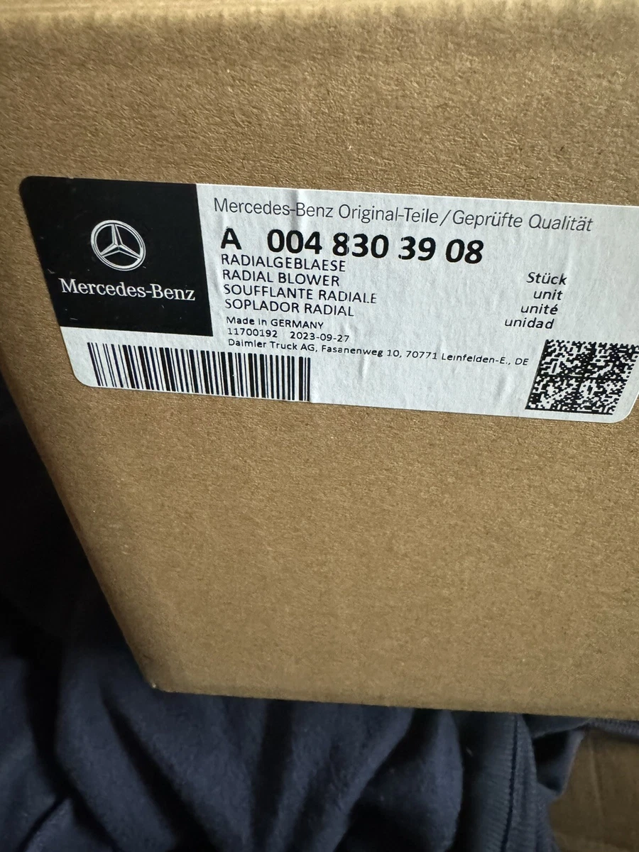 New Genuine Mercedes Benz Actros Replacement Heater Blower Motor 