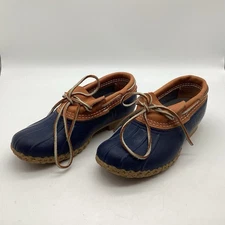 Bean Boots By LL Bean Womens Size 6 Med Duck Boots Brown 60009 Maine US