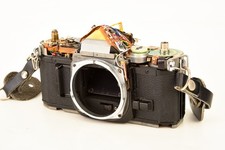 Canon AE-1 35mm SLR Film Camera Body AS-IS for PARTS OR REPAIR V29