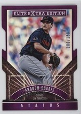2015 Panini Elite Extra Edition Status Purple Die-Cut /150 Andrew Suarez #62 5yd