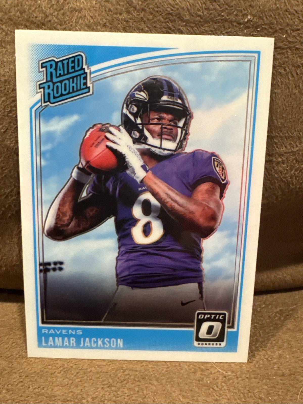 2018 Donruss Optic - Rated Rookie Lamar Jackson #167 (RC)