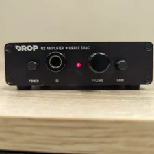 DROP O2 HEADPHONE AMPLIFIER STANDARD GAIN 120V w/ Charger