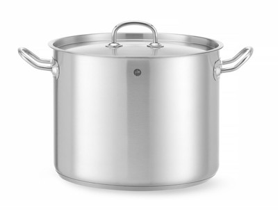 Hendi Gemüsetopf mit Deckel Kitchen Line und 13,5 Liter für alle Herdarten