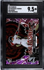 2023 Panini Donruss Masataka Yoshida Unleashed SGC 9.5 Mint+ Pink Fireworks
