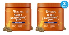 Zesty Paws Multivitamin Soft Chews for Dogs, Peanut Butter, 90ct. Exp 12/27, 2pk