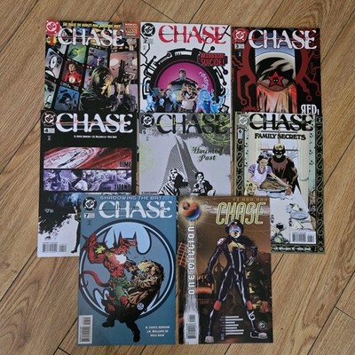 Chase #1-7 + One Million DC Comics Dan Curtis Johnson JH Williams III 1998 Lot
