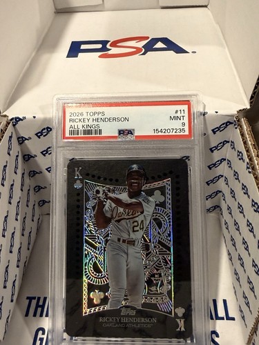 2026 Topps Series 1 Rickey Henderson Base (RAW)