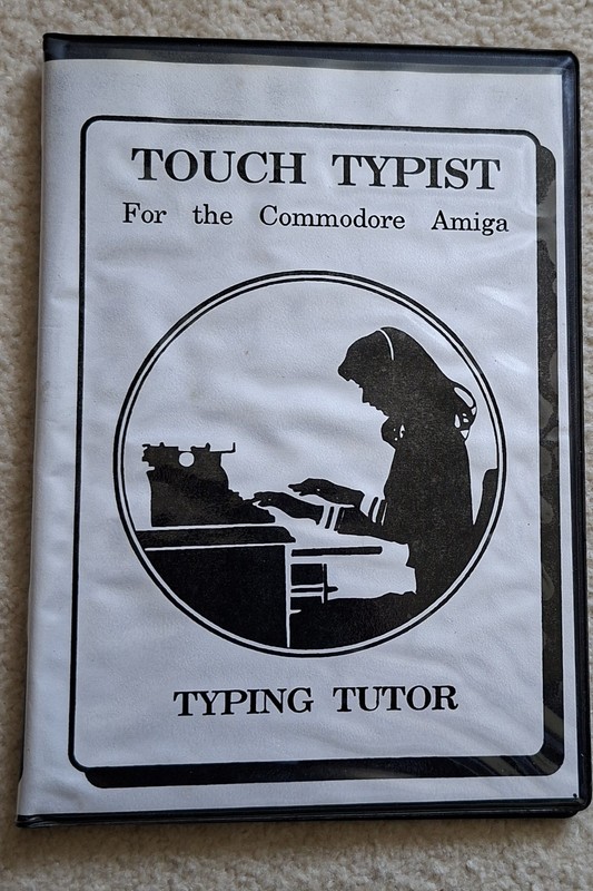 Typing Tutor For the COMMODORE AMIGA (tested)