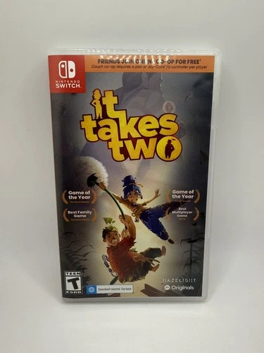 It Takes Two Nintendo Switch by Hazelight Multiplayer Co-op Action Adventure