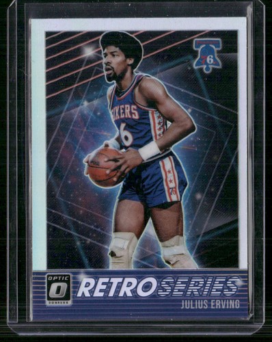 Julius Erving #21 2018 Panini Donruss Optic Retro Series card