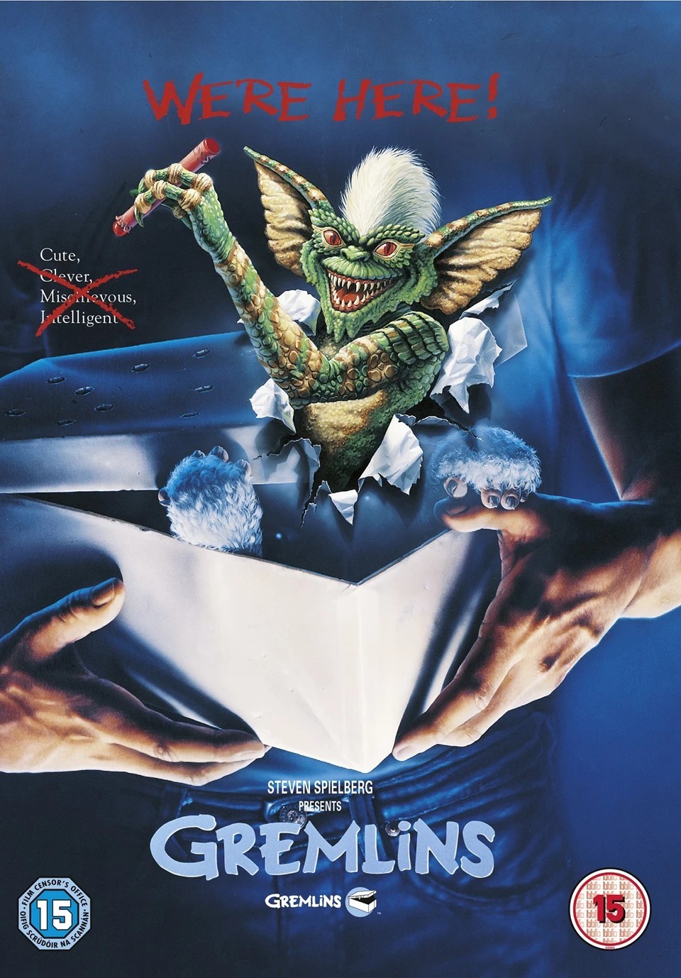 GREMLINS DVD IN VIRTUALLY SCRATCH FREE CONDITION ZACH GOLDSMITH PHOEBE CATES #PB