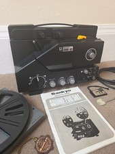 Sankyo Sound- 501 Super 8 Projector - Good Condition With Box And Manual