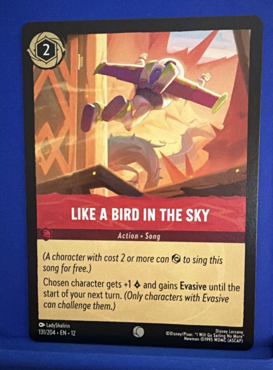 Like A Bird In the Sky -Common -Wilds Unknown -Disney Lorcana 131/204