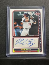 2024 Panini Stars & Stripes Baseball Nolan Traeger #NTS-NT Auto Relic  /10