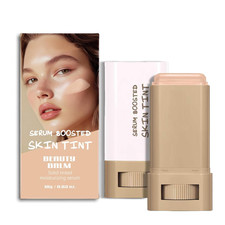 2 Pcs Foundation Stick Beauty Balm Serum Boosted Skin Tint Solid Tinted Moisturi