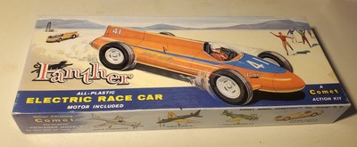 Vintage Panther Electric Race Car Model Model