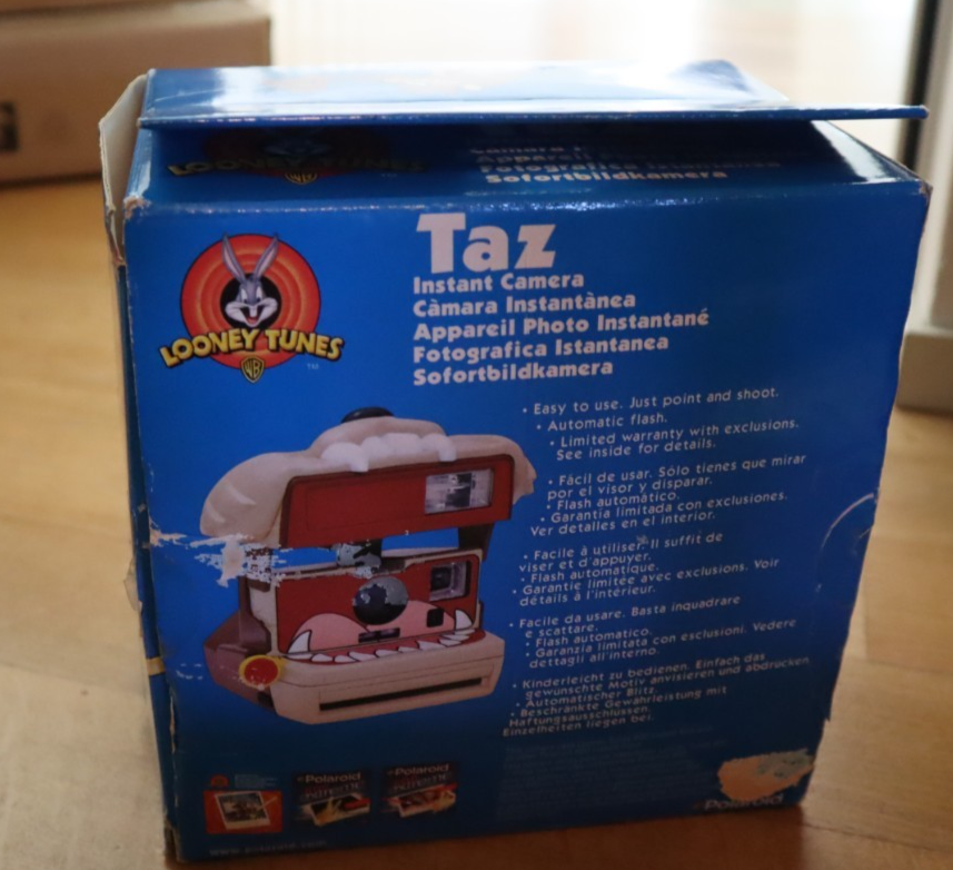 Polaroid Looney Tunes Tasmanian Devil 