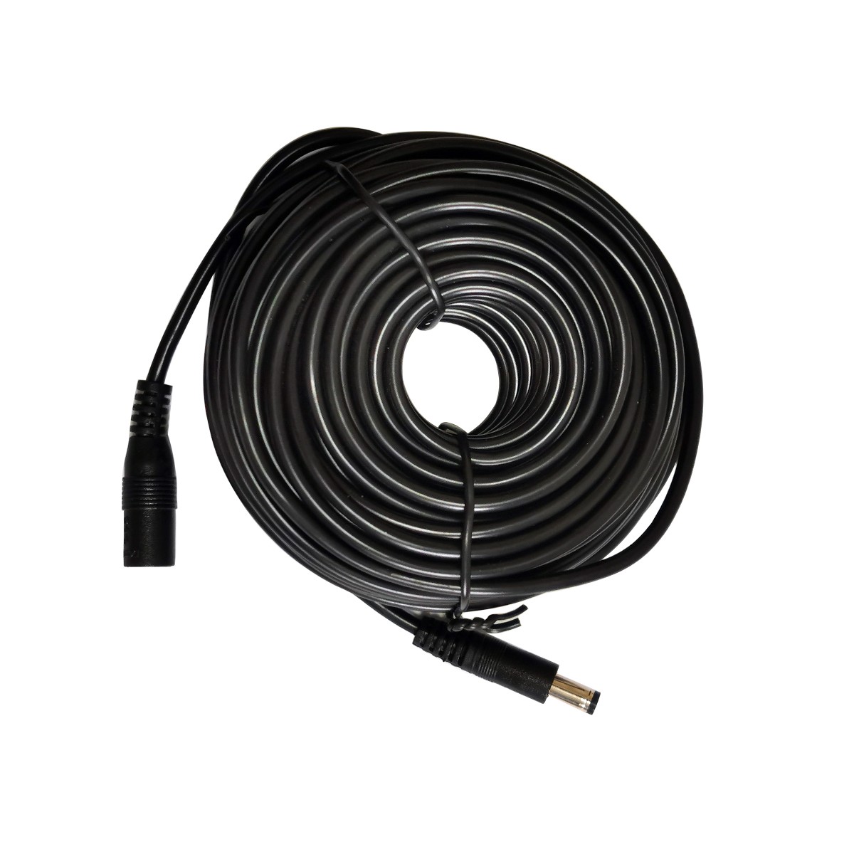 12V DC Power Extension Cable Cord for CCTV Security Camera 66ft 2.1 x 5.5mm Plug