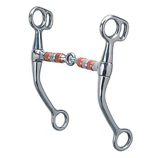 Weaver Leather Weaver SS Tom Thumb Copper Mouth Snaffle Bit