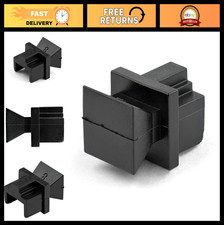 100 Pack RJ45 Dust Covers - Reusable Ethernet Port Protectors  Blockers - Snap-