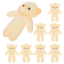 18 Pcs Orsetti Piccoli Statuette Decorative Di Orsi Portachiavi Peluche Bear
